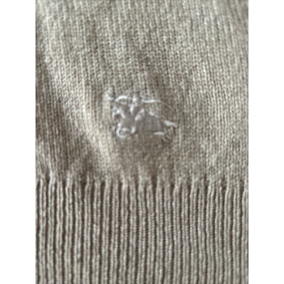 Burberrys Vintage Men’s Wool Button Collared Sweater szL Academia Y2K Grannycore - Picture 9 of 10